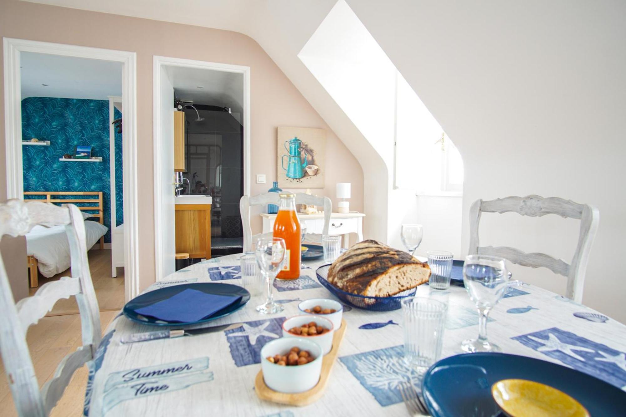 -Blush- Appartement Cosy - Proche Ville-Close 孔卡尔诺 外观 照片